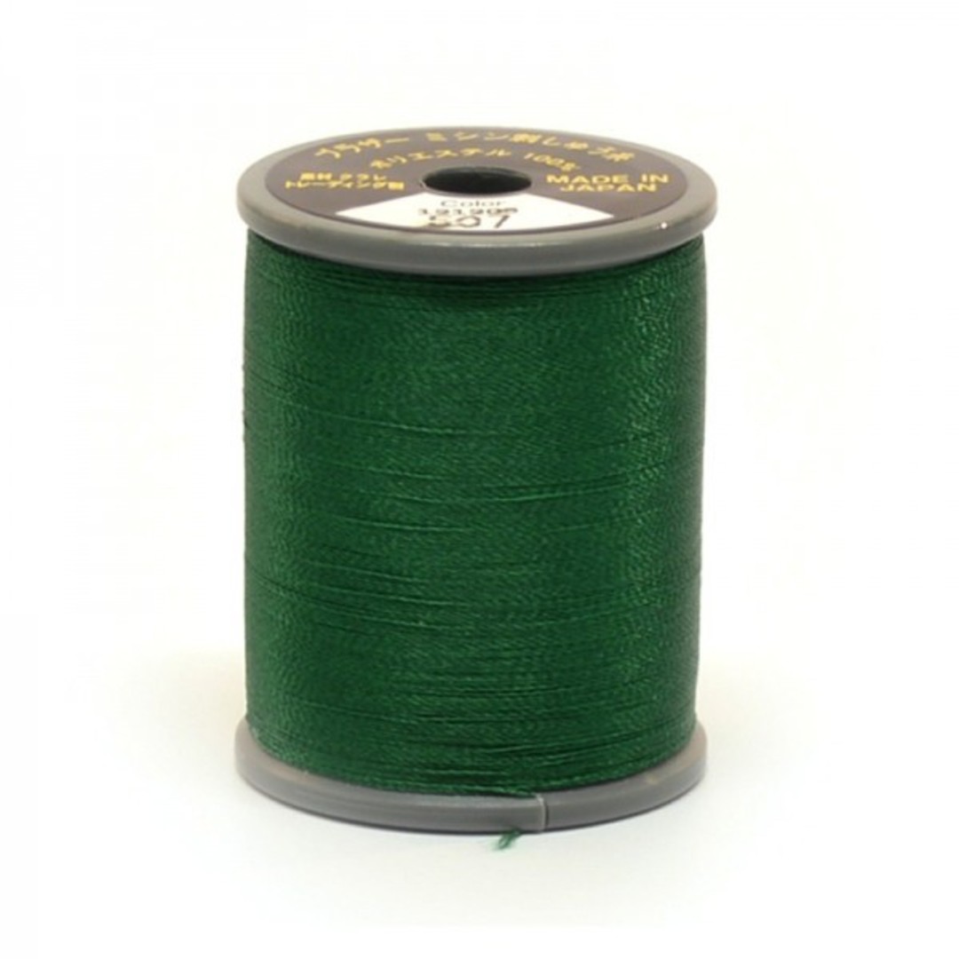 Brother Embroidery Threads - 300m - Emerald Green 507 image 0